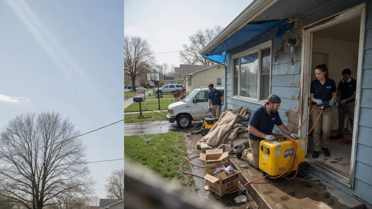 Basement Flood Cleanup in Maple Park, IL near me